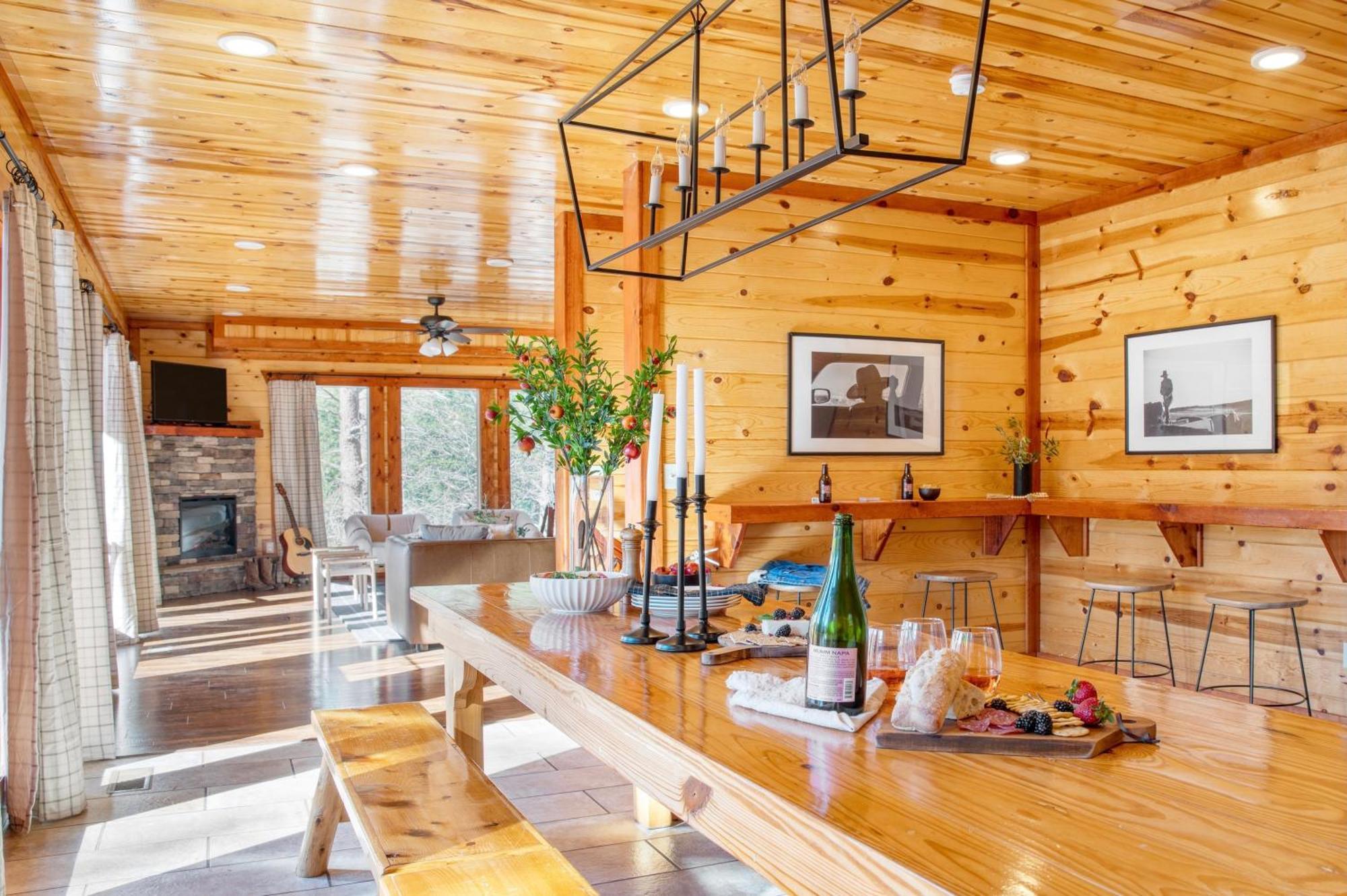 Sycamore By Avantstay Spectacular Mountain Home W Indoor Pool Hot Tub Home Theatre Fire Pit 塞维尔维尔 外观 照片
